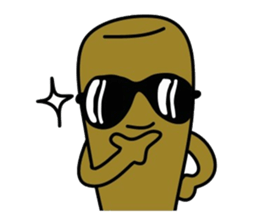 Bat Boy In English sticker #3180946