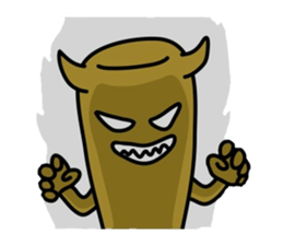 Bat Boy In English sticker #3180951