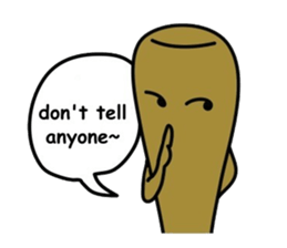 Bat Boy In English sticker #3180954