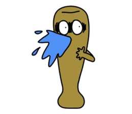 Bat Boy In English sticker #3180964