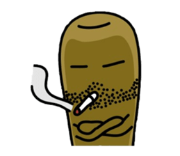 Bat Boy In English sticker #3180965