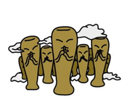 Bat Boy In English sticker #3180967