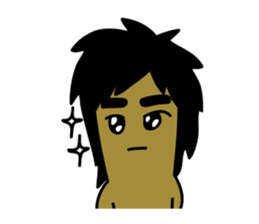 Bat Boy In English sticker #3180970