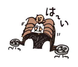 Wig of robot sticker #3181051