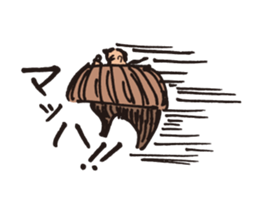 Wig of robot sticker #3181052