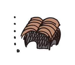 Wig of robot sticker #3181059