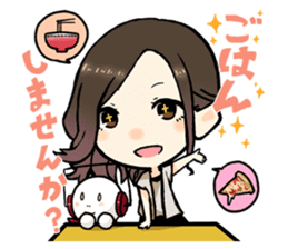 Hara Yumi's MaruMaru Radio Stamp Ver.2 sticker #3181453