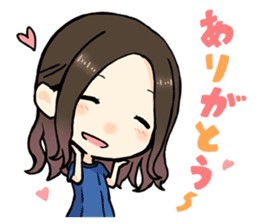 Hara Yumi's MaruMaru Radio Stamp Ver.2 sticker #3181458