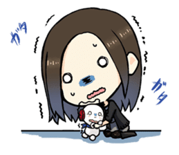 Hara Yumi's MaruMaru Radio Stamp Ver.2 sticker #3181465