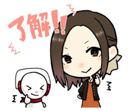 Hara Yumi's MaruMaru Radio Stamp Ver.2 sticker #3181469