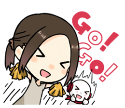 Hara Yumi's MaruMaru Radio Stamp Ver.2 sticker #3181472