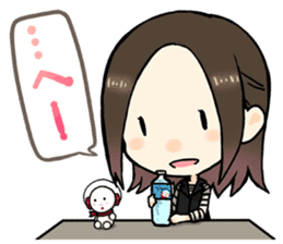 Hara Yumi's MaruMaru Radio Stamp Ver.2 sticker #3181476