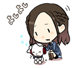 Hara Yumi's MaruMaru Radio Stamp Ver.2 sticker #3181483