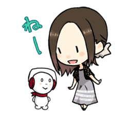 Hara Yumi's MaruMaru Radio Stamp Ver.2 sticker #3181485