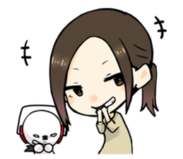 Hara Yumi's MaruMaru Radio Stamp Ver.2 sticker #3181486