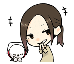 Hara Yumi's MaruMaru Radio Stamp Ver.2 sticker #3181486