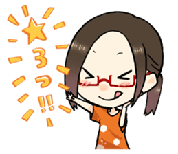 Hara Yumi's MaruMaru Radio Stamp Ver.2 sticker #3181490