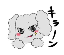 Good friend toy poodle sticker #3181543