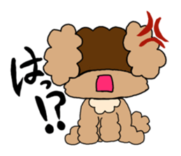 Good friend toy poodle sticker #3181547