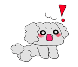 Good friend toy poodle sticker #3181548