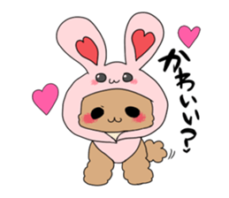 Good friend toy poodle sticker #3181558