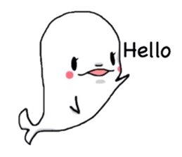 Iruko of beluga 2(English version.) sticker #3182051