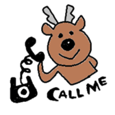 Happy Reindeer sticker #3182293