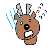 Happy Reindeer sticker #3182294