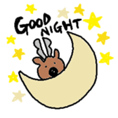 Happy Reindeer sticker #3182297