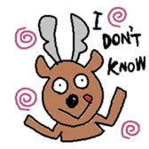 Happy Reindeer sticker #3182313