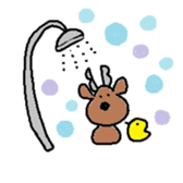 Happy Reindeer sticker #3182321