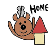Happy Reindeer sticker #3182326