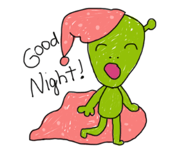 Alien - Rabbit - Hippo - Kids Style (EN) sticker #3182421