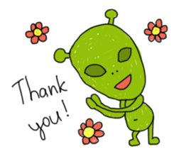 Alien - Rabbit - Hippo - Kids Style (EN) sticker #3182424