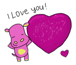 Alien - Rabbit - Hippo - Kids Style (EN) sticker #3182425