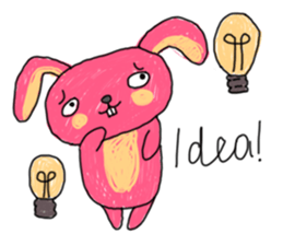 Alien - Rabbit - Hippo - Kids Style (EN) sticker #3182426