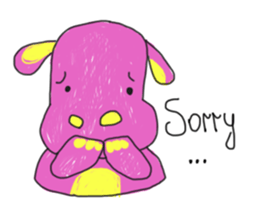 Alien - Rabbit - Hippo - Kids Style (EN) sticker #3182428