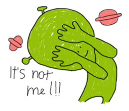 Alien - Rabbit - Hippo - Kids Style (EN) sticker #3182433