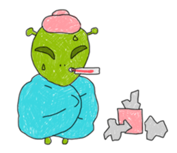 Alien - Rabbit - Hippo - Kids Style (EN) sticker #3182436