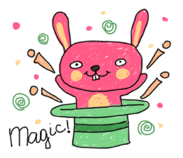 Alien - Rabbit - Hippo - Kids Style (EN) sticker #3182438