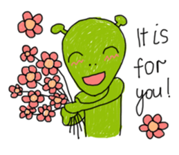 Alien - Rabbit - Hippo - Kids Style (EN) sticker #3182445