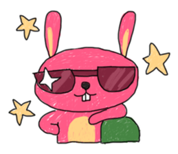 Alien - Rabbit - Hippo - Kids Style (EN) sticker #3182450