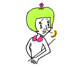 Good Listener HANAKO sticker #3182484