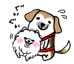 MY FLUFFY POMERANIAN sticker #3182545