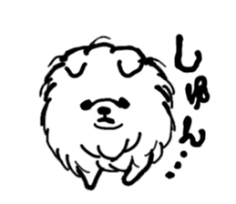 MY FLUFFY POMERANIAN sticker #3182560