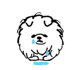 MY FLUFFY POMERANIAN sticker #3182561