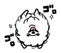 MY FLUFFY POMERANIAN sticker #3182566