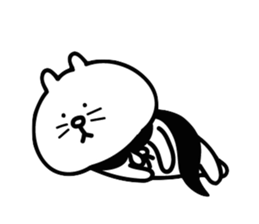 Cat in cape Part1 sticker #3182939