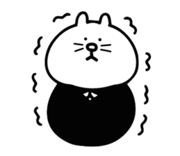 Cat in cape Part1 sticker #3182948