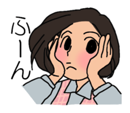 Shine 30th women.I work every day sticker #3183138